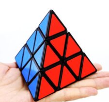 Kostka piramida układanka łamigłówka 3x3x3 Triangle Pyraminx - obrazek 2