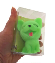 Gniotek mięciuch silikonowy antystresowy do ugniatania piesek MOCHI SQUISHY KAWAII DOG (ok. 8 cm) - duży - obrazek 2