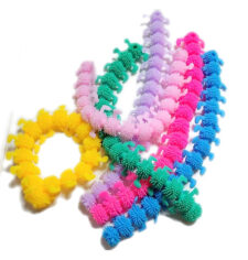 Niezwykle rozciągliwa kuleczkowa gąsienica - BOBBLE STRETCHY CATERPILLAR (23 cm) - bransoletka