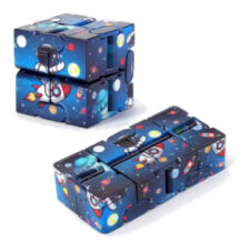 Kostka motoryczna CARTOON INFINITY FIDGET CUBE (4 cm) - w pudełku